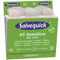 Salvequick Sensitive Plåster 6-pack