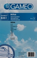 GAMEO Nilfisk GM80-90 GS80-90 Dammsugarpåsar 5-pack